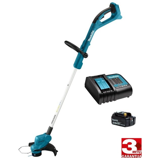 Makita DUR193RF akumuliatorinis trimeris su 18V Li-ion 1 x 3 Ah