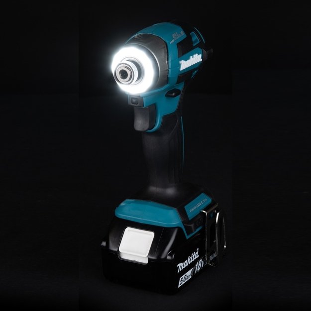 Makita DTD173RTJ bešepetėlinis akumuliatorinis smūginis suktuvas su 18V 2x5.0Ah