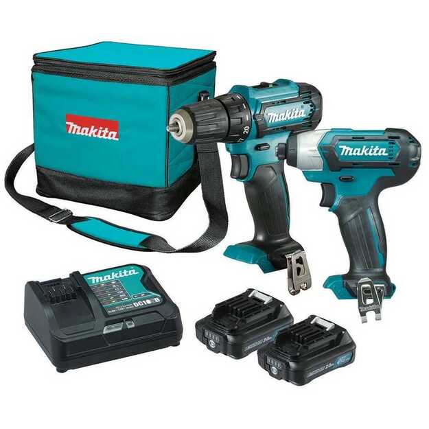 Makita CLX224A Įrankių rinkinys (DF333D + TD110D)