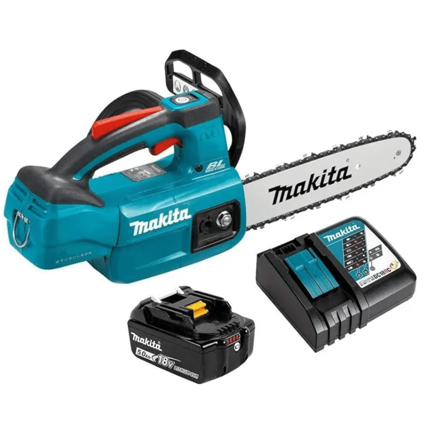 Makita DUC254RT Akumuliatorinis grandininis pjūklas (18V Li-ion 1x5Ah akum. ir kroviklis DC18RC)