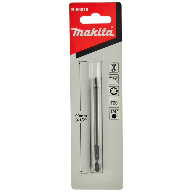 Makita sukimo antgalis T20; 90 mm B-59916