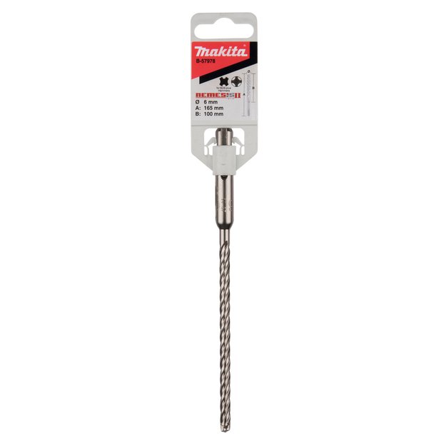 Makita SDS-PLUS Grąžtas 6,0x165mm NEMESIS 2 B-57978