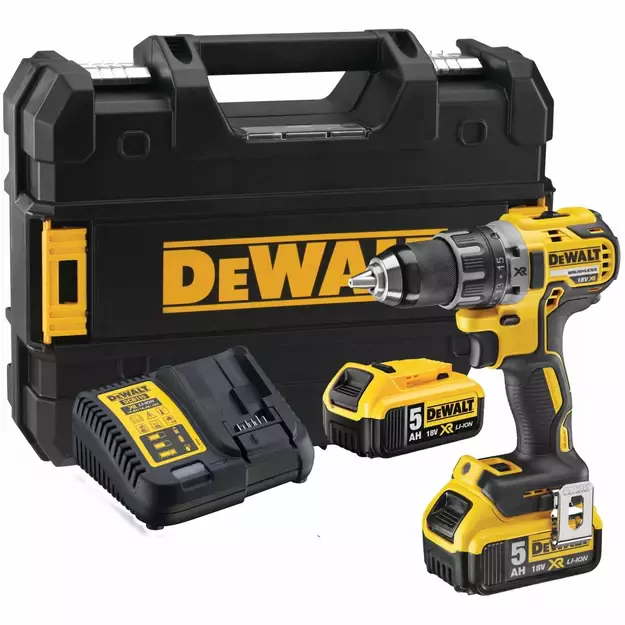 DeWALT DCD791P2 gręžtuvas - suktuvas 18V 2x5,0Ah