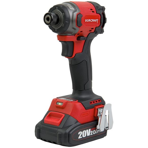 Worcraft Akumuliatorinio suktuvo-gręžtuvo ir smūginio suktuvo rinkinys 20V 2x4,0Ah 1