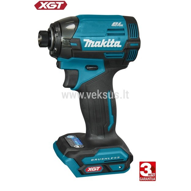 Makita TD002GZ XGT® 40Vmax akumuliatorinis smūginis suktuvas (Be akumuliatorių ir kroviklio)