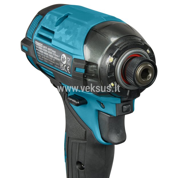 Makita TD002GZ XGT® 40Vmax akumuliatorinis smūginis suktuvas (Be akumuliatorių ir kroviklio) 3
