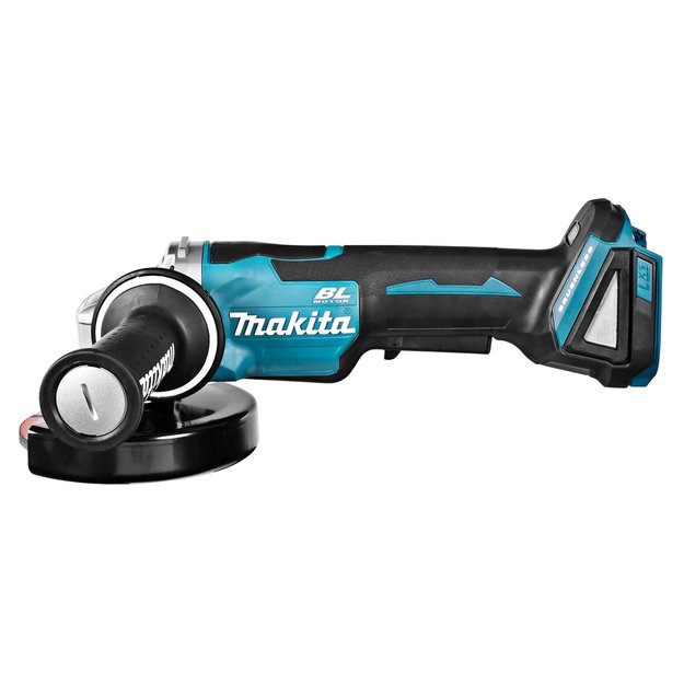 Makita DGA508Z Akumuliatorinis kampinis šlifuoklis (18V LI-ION BE AKUMULIATORIŲ IR KROVIKLIO)
