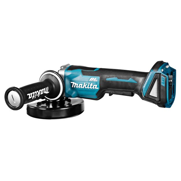 Makita DGA508Z Akumuliatorinis kampinis šlifuoklis (18V LI-ION BE AKUMULIATORIŲ IR KROVIKLIO)