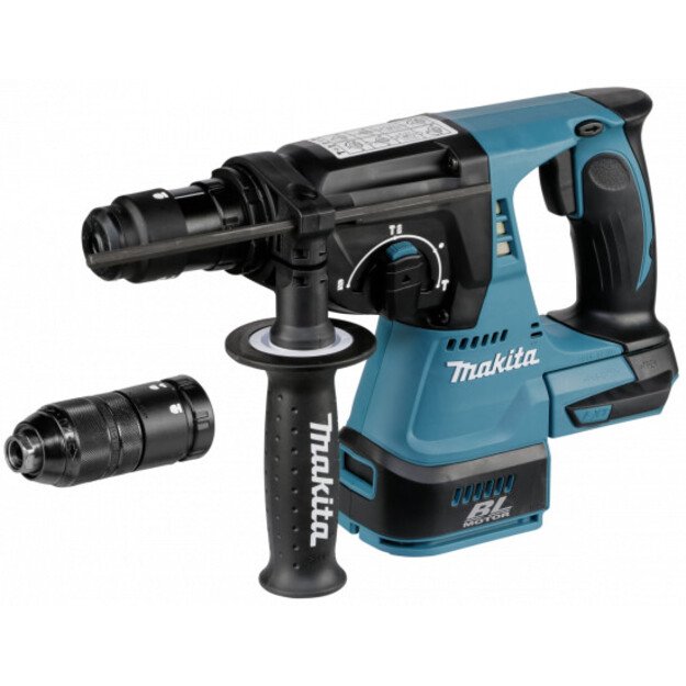 Makita DHR243Z Akumuliatorinis perforatorius (18V be akumuliatorių ir kroviklio)