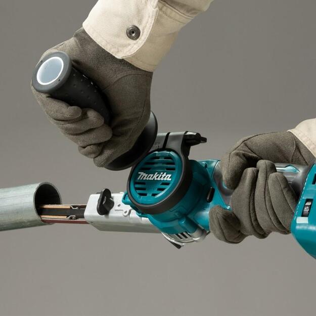 Makita DBS180Z Akumuliatorinis juostinis šlifuoklis (18V Li-ion Be akumuliatorių ir kroviklio)