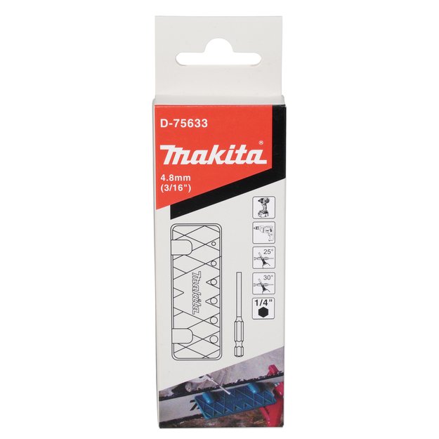 Makita kreipiančiosios plokštelės ir deimantinės apvalios dildės komplektas 4,8mm