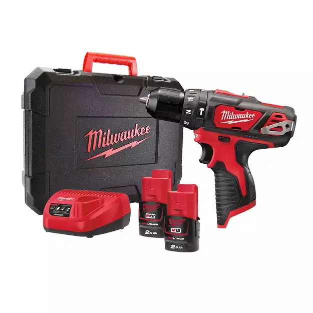 MILWAUKEE M12 BPD-202C akumuliatorinis smūginis gręžtuvas 12V