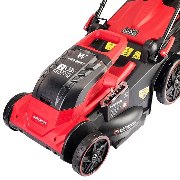 Worcraft akumuliatorinė vėjapjovė 40V 2x4,0Ah