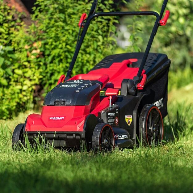 Worcraft akumuliatorinė vėjapjovė 40V 2x4,0Ah