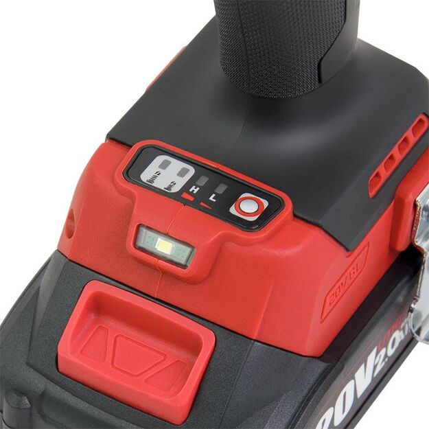 Worcraft akumuliatorinis smūginis suktuvas 20V LI-ION 2x4,0Ah