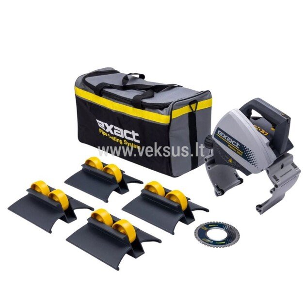 EXACT PipeCut System 220E universalus vamzdžių pjovimo įrankis