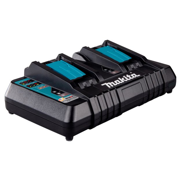 Makita DC18RD Dvigubas greitasis kroviklis 14,4-18V Li-ion