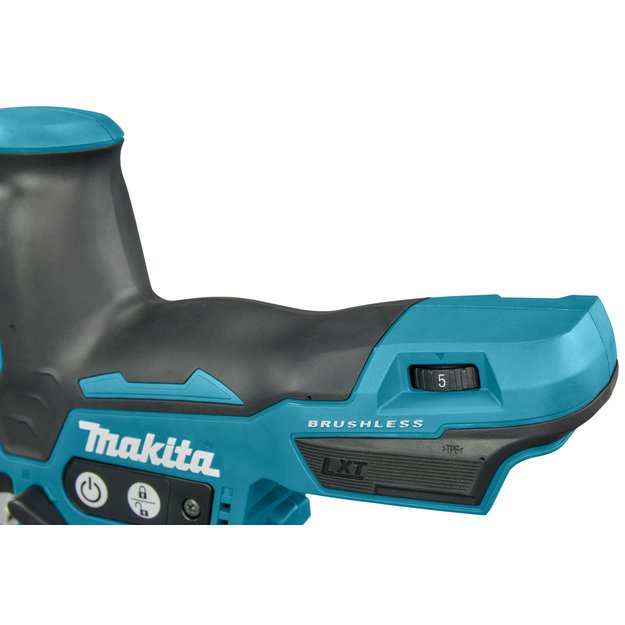Makita DJV185Z akumuliatorinis siaurapjūklis (18V Li-ion be akumuliatorių ir kroviklio)
